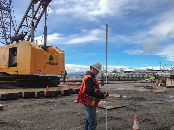 City Of Seattle, Elliott Bay Seawall Replacement - 1 Alliance Geomatics